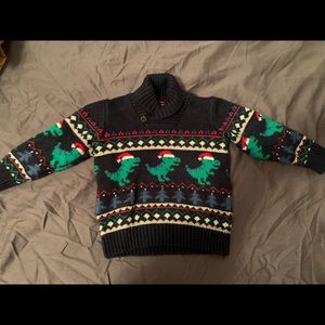 18-24m Dinosaur Christmas Sweater